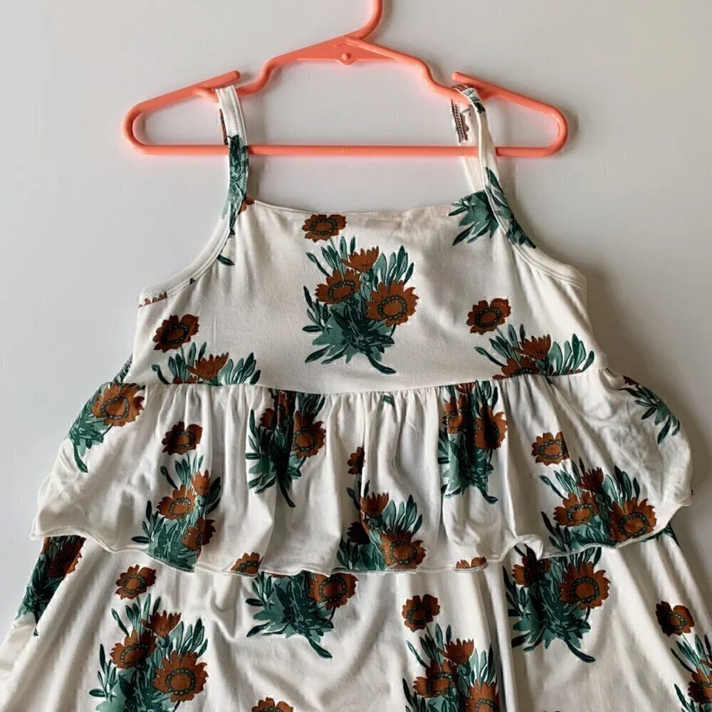Kate Quinn Pecan Calendula Bamboo Dress 5T